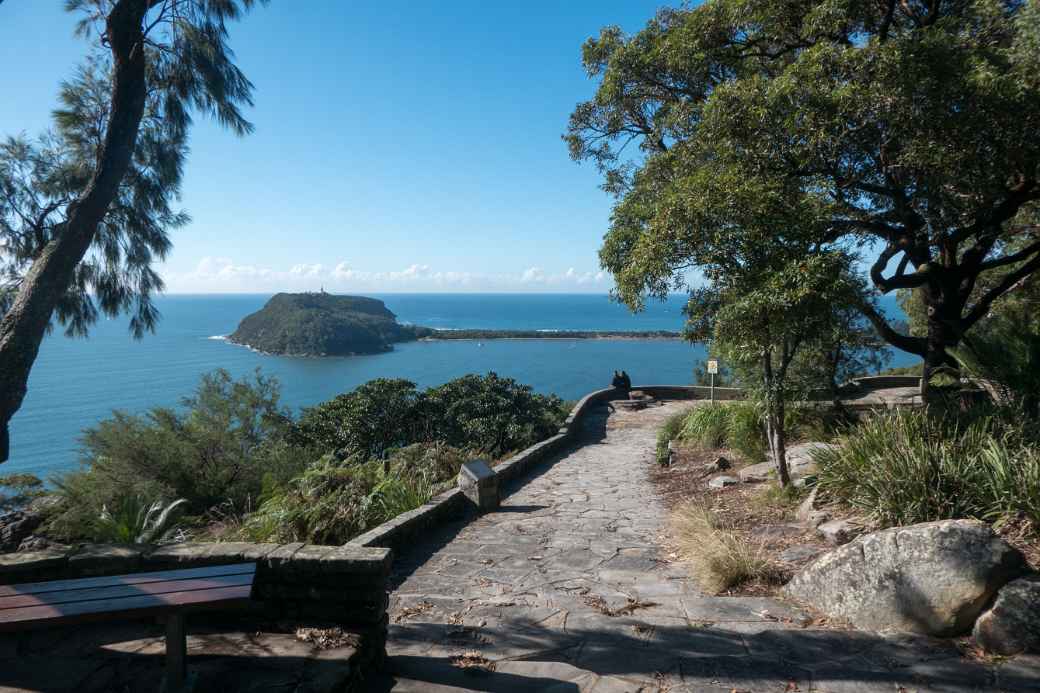 View east from West Head