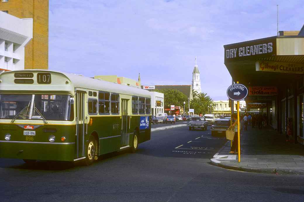 Crossing Adelaide Street with Queen Street