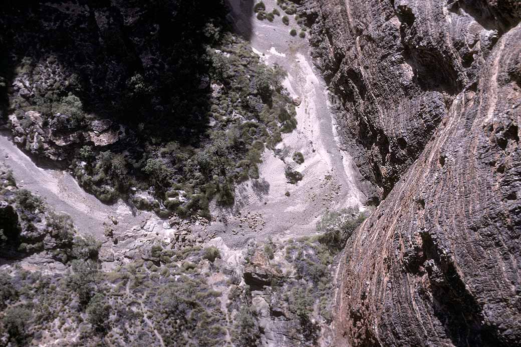 Down into Piccaninny Gorge