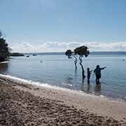 Fishing off the beach, Poona