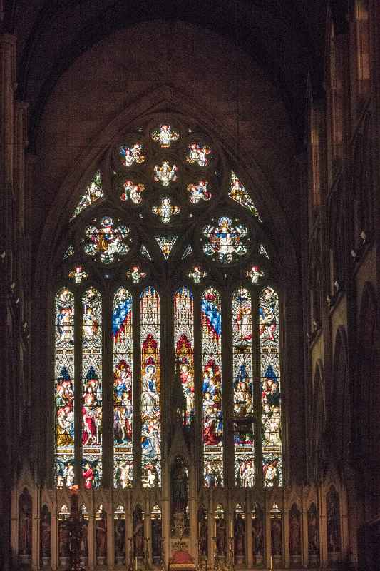 St Mary's Cathedral stained glass window