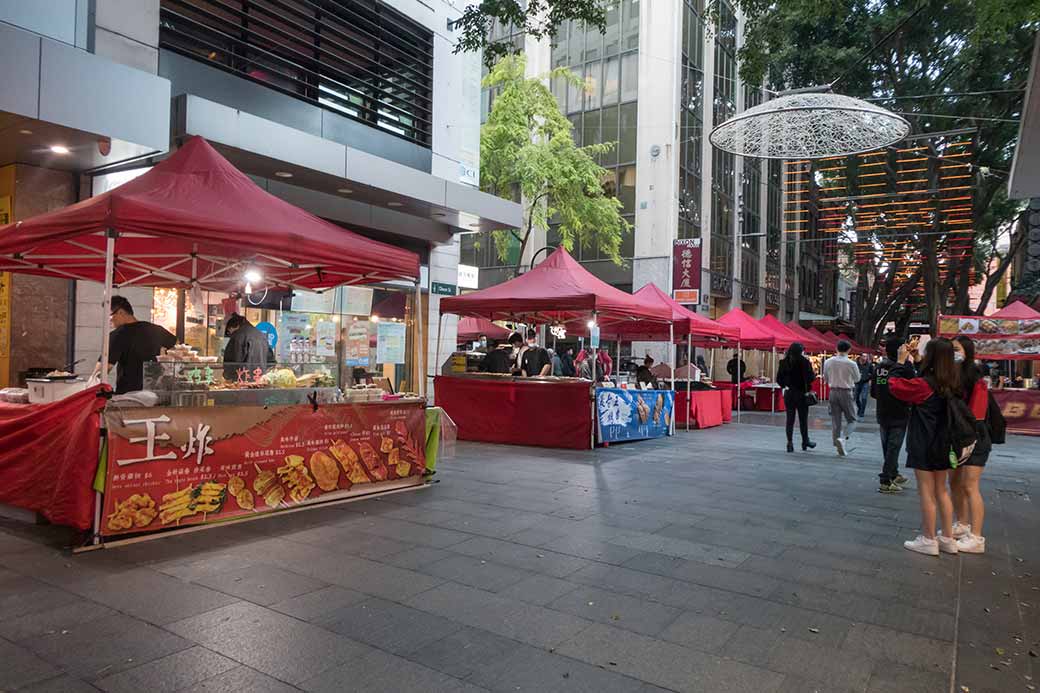 Food stalls, Chinatown