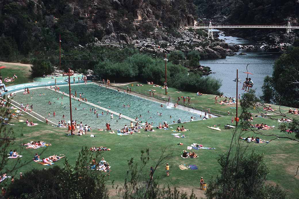 Cataract Gorge pool