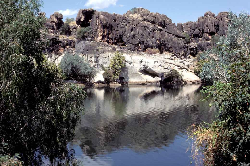 In Geikie Gorge National Park