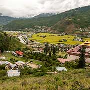 View of Rinpung Dzong (Paro Dzong)