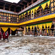 Courtyard Rinpung Dzong (Paro Dzong)