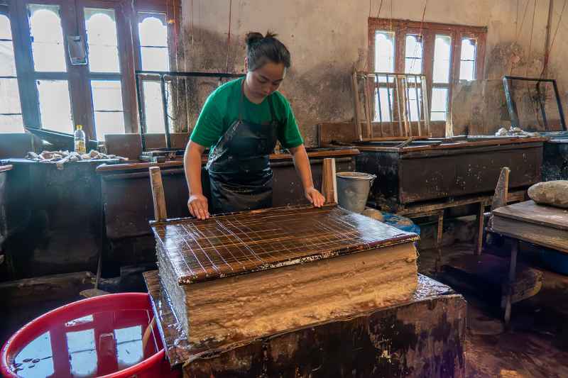 Jungshi handmade paper factory