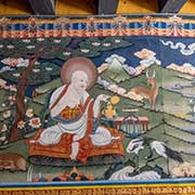 Wall painting, Punakha Dzong