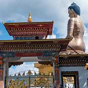 Gate, Buddha Dordenma statue, Thimphu