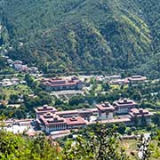 View to Tashichho Dzong