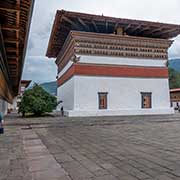 Inner courtyard, Tashichho Dzong