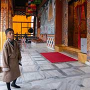 Boy, Tashichho Dzong