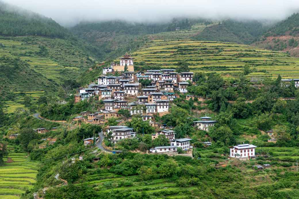 View to Rinchengang Lhakhang