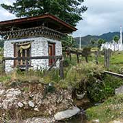 Along Phobjikha Valley Road