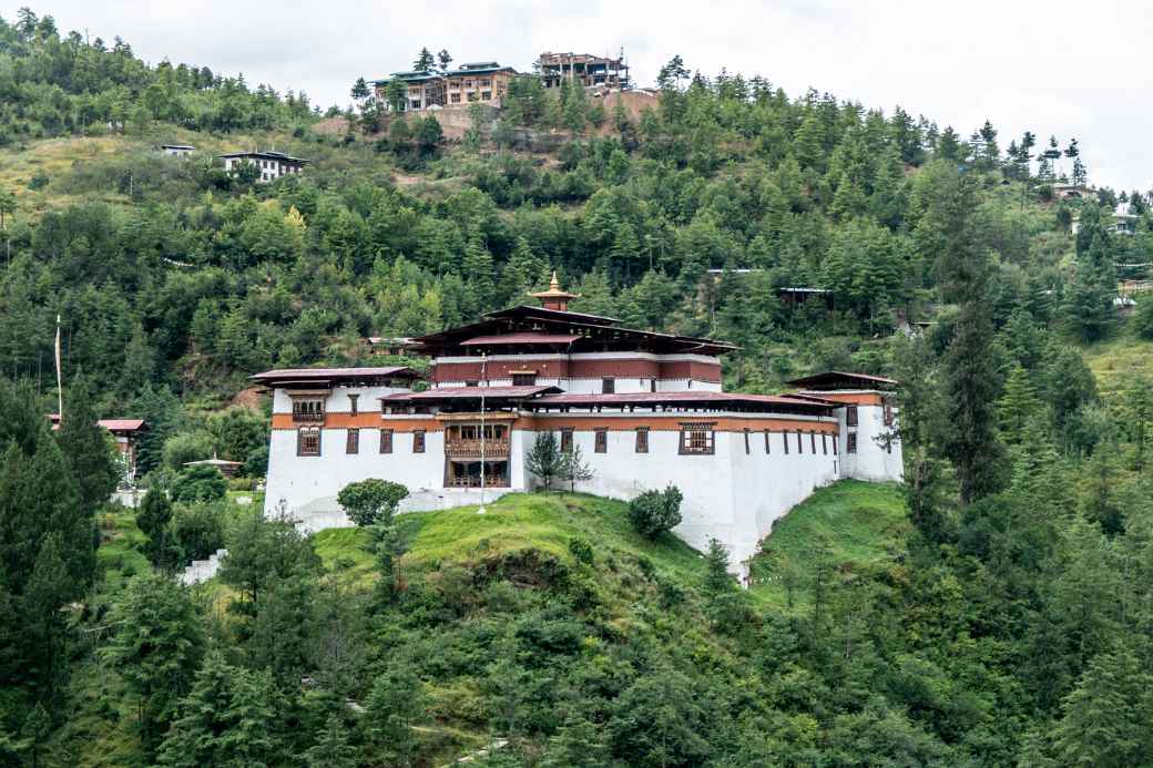 View to Semtokha Dzong