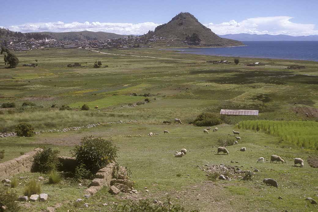 View towards Copacabana