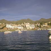 Copacabana from Lake Titicaca