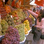 Vegetable and fruit market