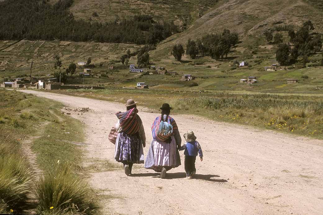 Road near Copacabana