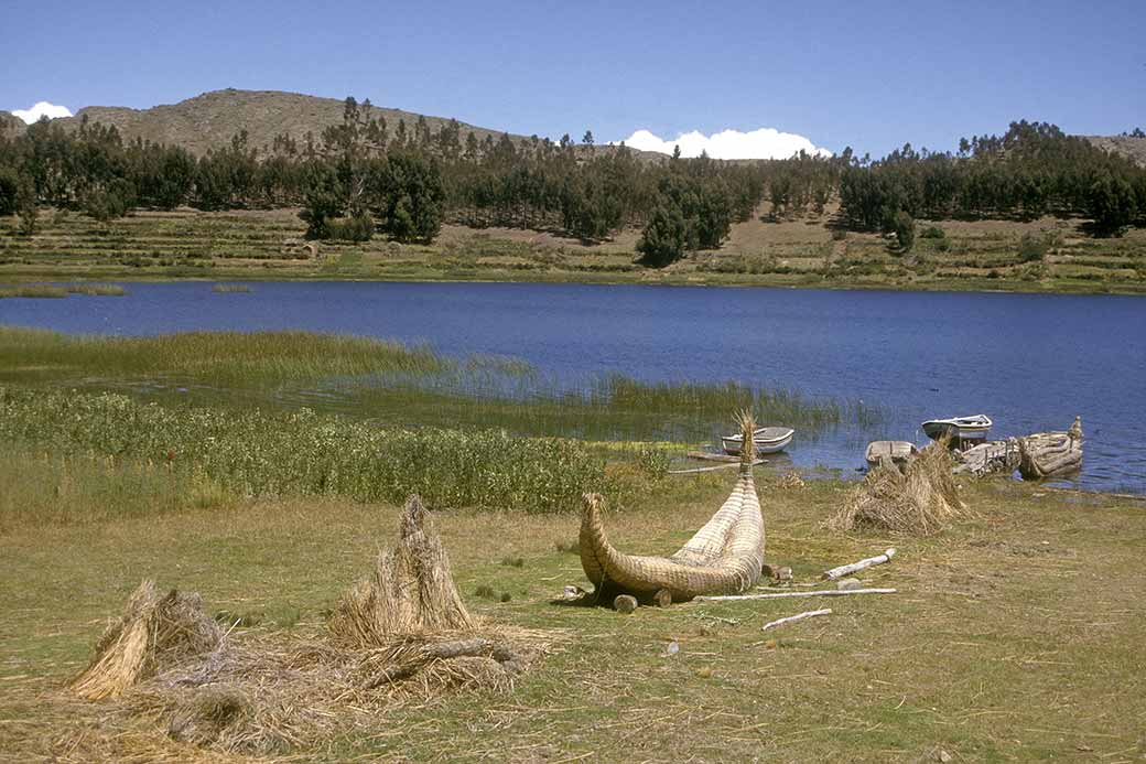 Reed boats, Sicuani