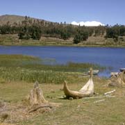 Reed boats, Sicuani