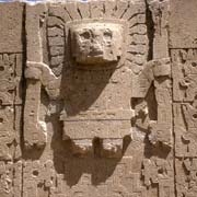 Viracocha carving