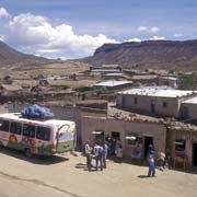 Bus stop in Pelca