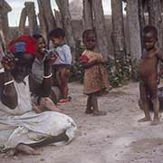 Women and children, Maun