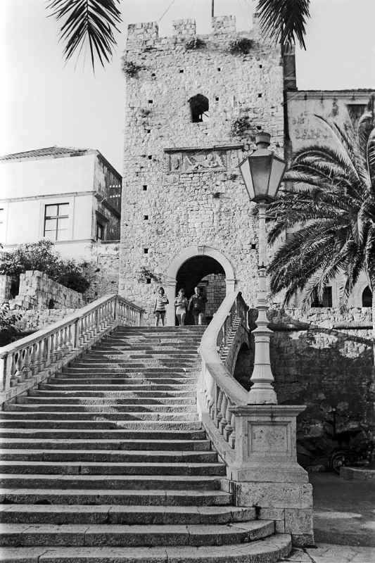 Old city town gate, Korčula