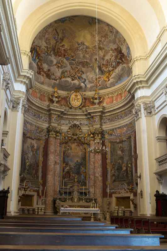 In the Church of Saint Ignatius