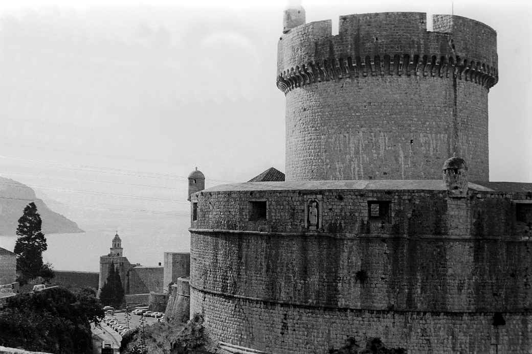 Minčeta Tower, main wall