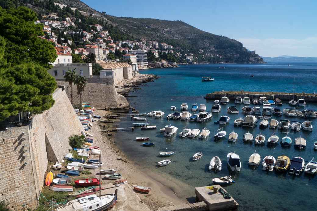 View from city walls, Dubrovnik