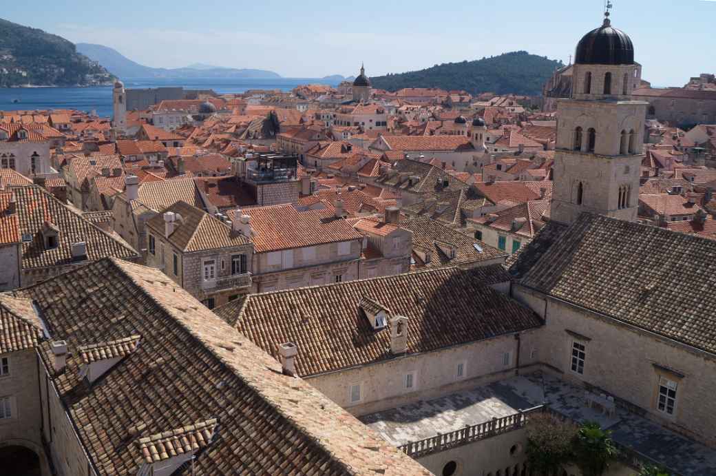 View from the city walls