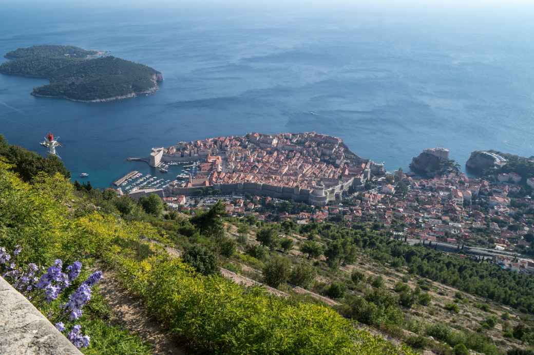 View from Mount Srđ