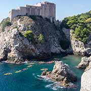 View to St. Lawrence Fortress, Dubrovnik