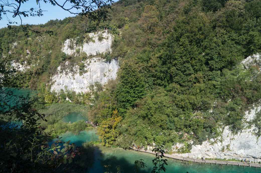 Lake Milanovac and lower lakes