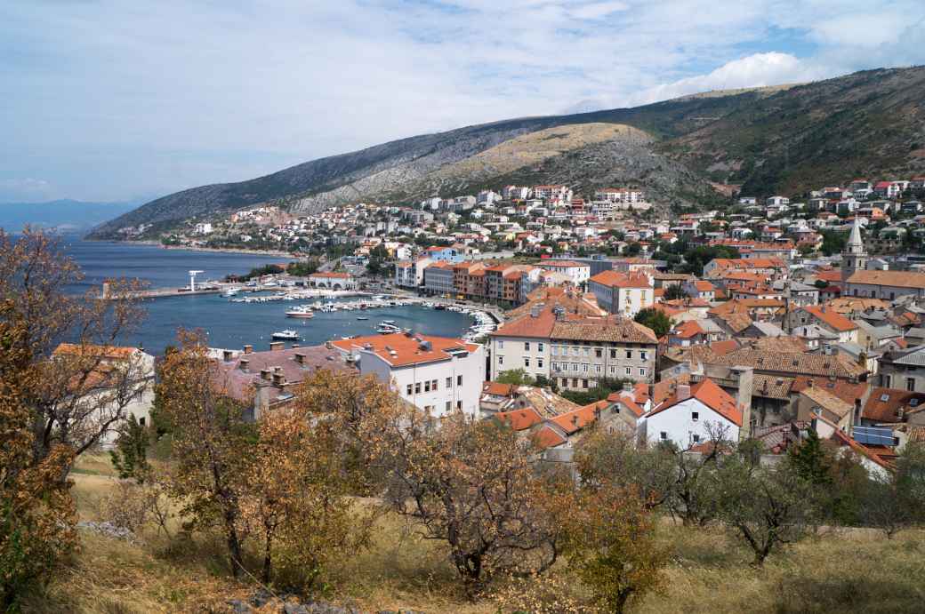 View over Senj