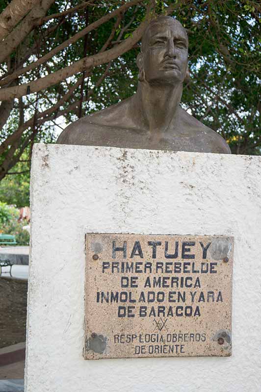 Bust of Hatuey, Baracoa