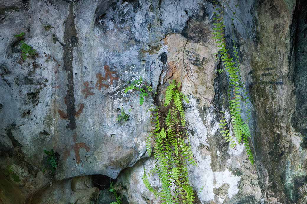 Taíno rockpaintings, Baracoa