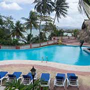 Hotel Porto Santo pool, Baracoa