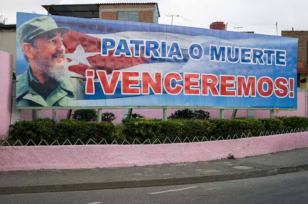 Castro poster, Bayamo