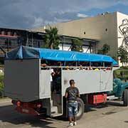 Public bus, Santiago de Cuba