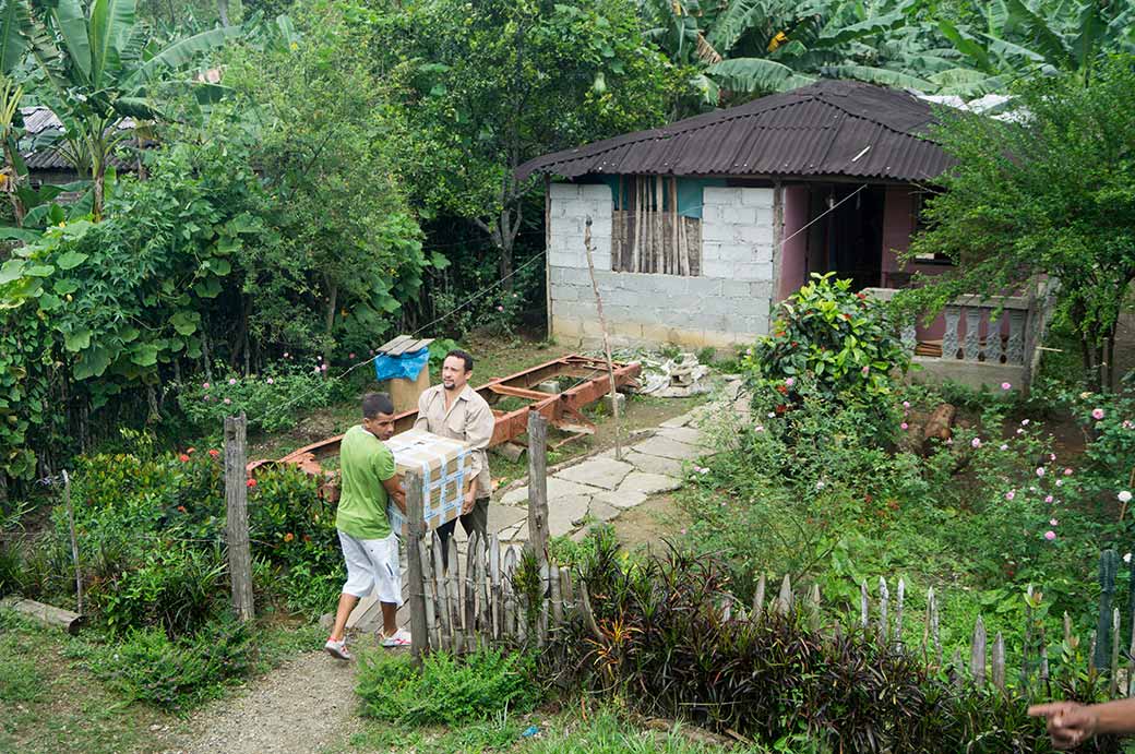 House along the road