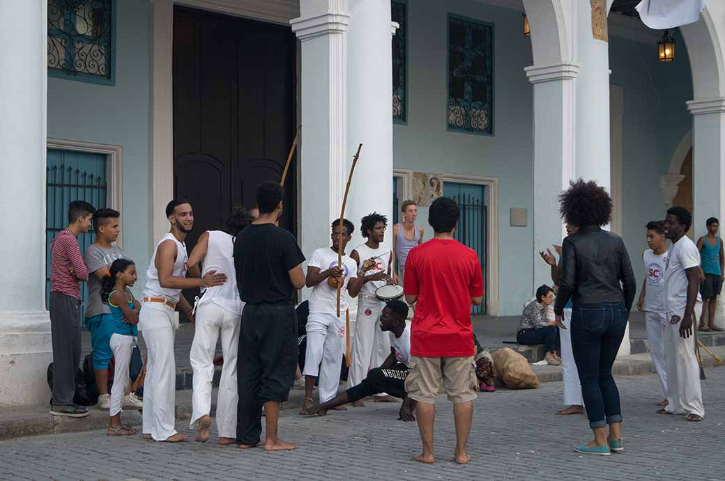 Demonstration of Capoeira