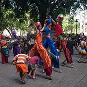 Street performers, old Havana