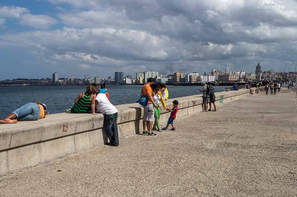 Along the Malecón