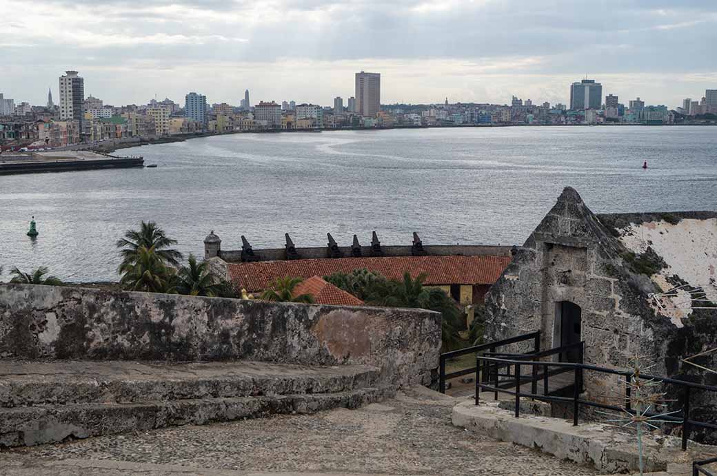 View from Castillo De Los Tres Reyes