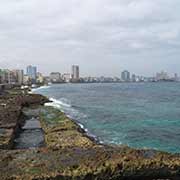 The seafront, Malecón