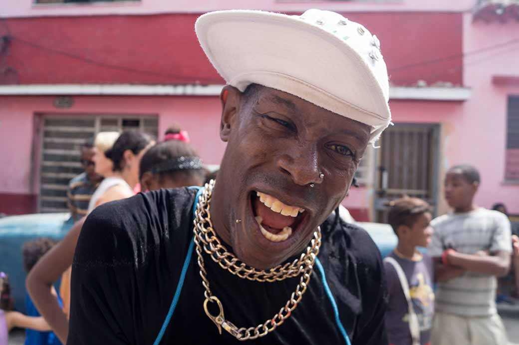 Street performer, Callejón de Hamel