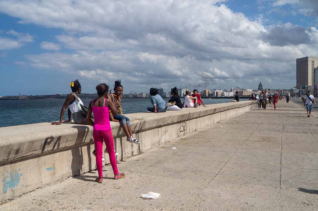 Along the Malecón